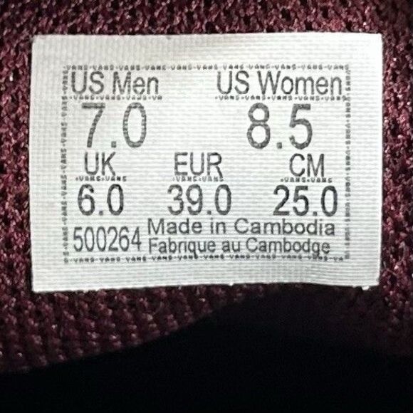 Vans ComfyCush Era Freshman Women’s Size 8.5 Port Royale Suede Skate Shoes Used - Picture 11 of 11